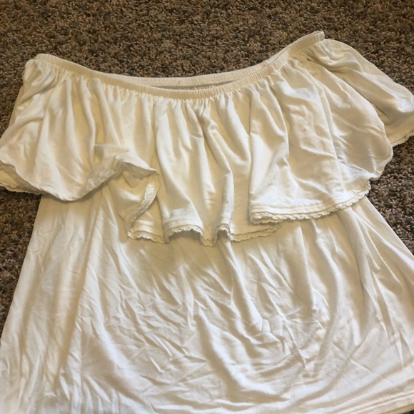 American eagle off shoulder top XXS never worn - Picture 1 of 2